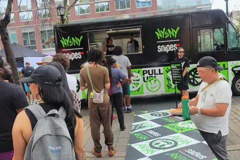 Branded promotions running the campaign
